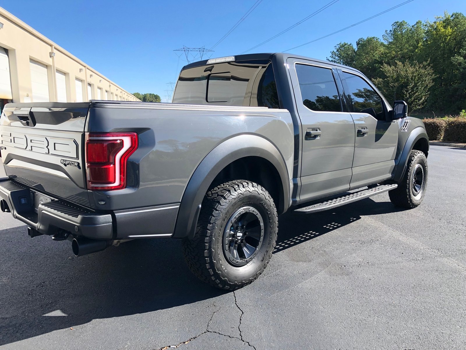 2018 Ford Raptor Loaded Lead Foot Grey Stock A15669 Funktion